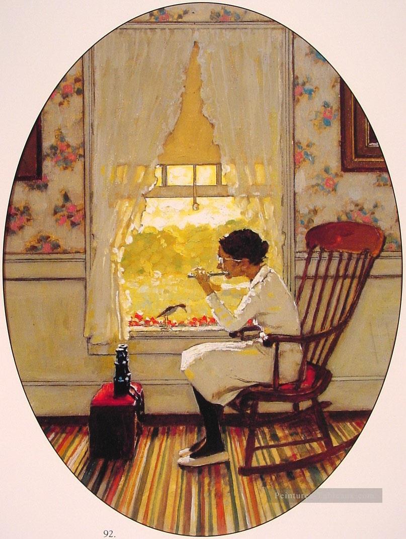 Willie Was Different Norman Rockwell Oil Paintings